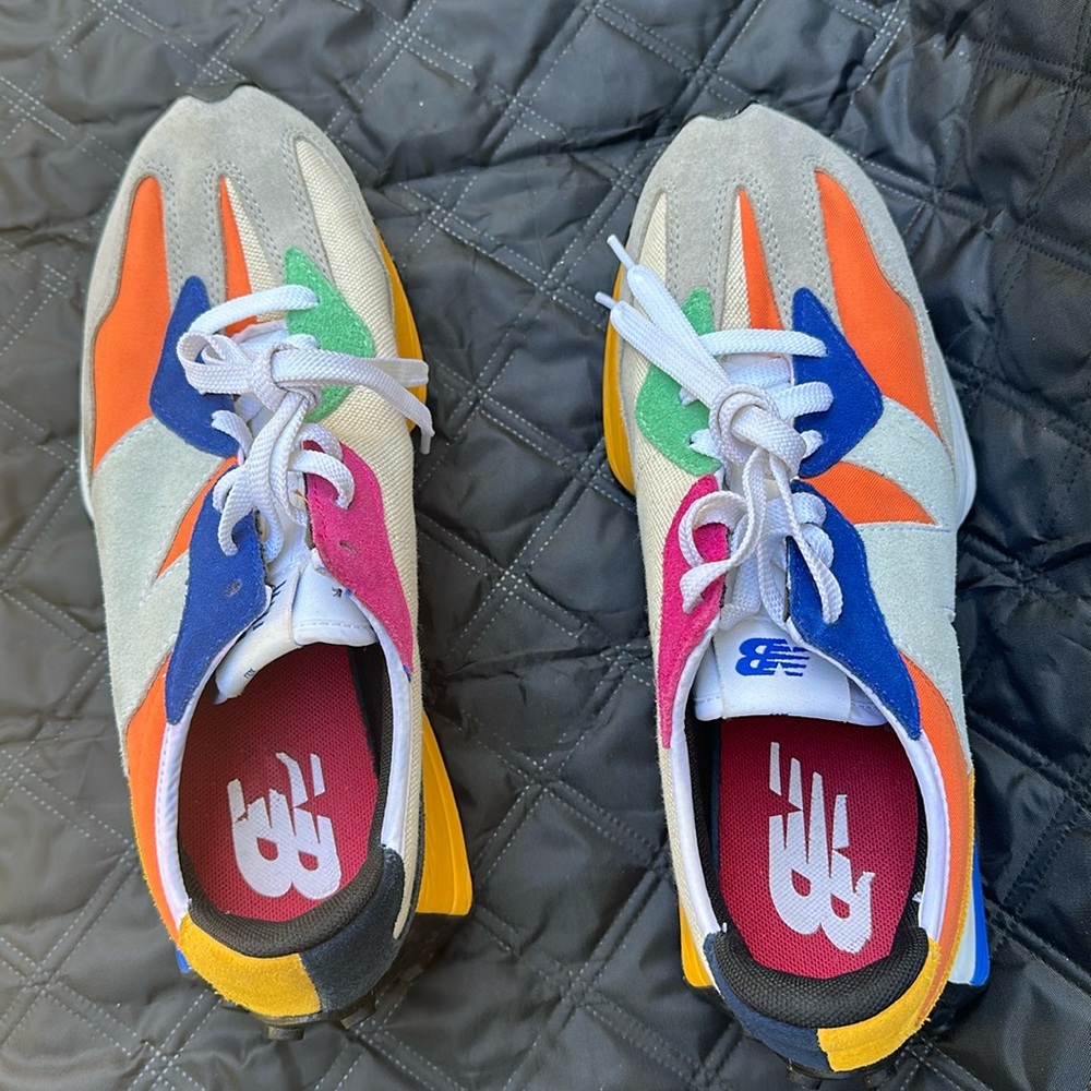New Balance Colorful Multicolor Sneakers Size 10 The Intelligent Choice  327 - Picture 2 of 15